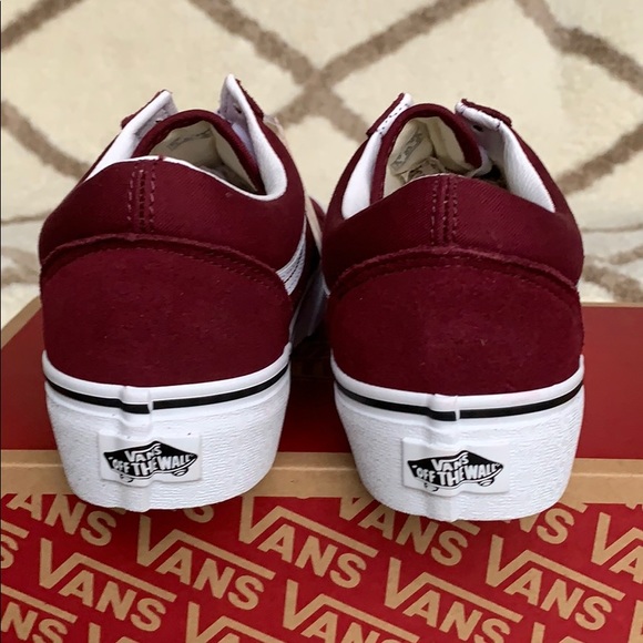 ••VANS OLD SKOOL PLATFORM Port Royale/True White W - Picture 10 of 16